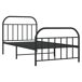 Estructura de cama 100x200 Estructura de cama 100x200 Negro
