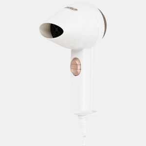Mesko MS2275 Secador de Cabelo para Viagem Compacto, 2 Níveis de Potência, Motor de Baixo Ruído, 1400, Branco
