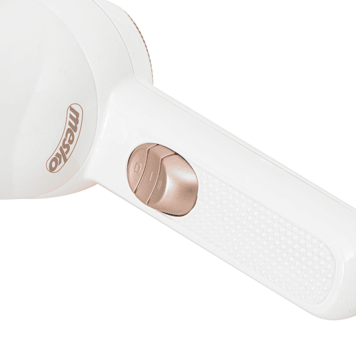 Mesko MS2275 Secador de Cabelo para Viagem Compacto, 2 Níveis de Potência, Motor de Baixo Ruído, 1400, Branco