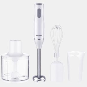 Mesko MS4629 Varinha Mágica Multifunções, Picador 0,5L Acessório para Bater, 2 Velocidades, 800, Branco