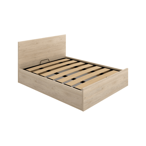 Cama de casal de tecido