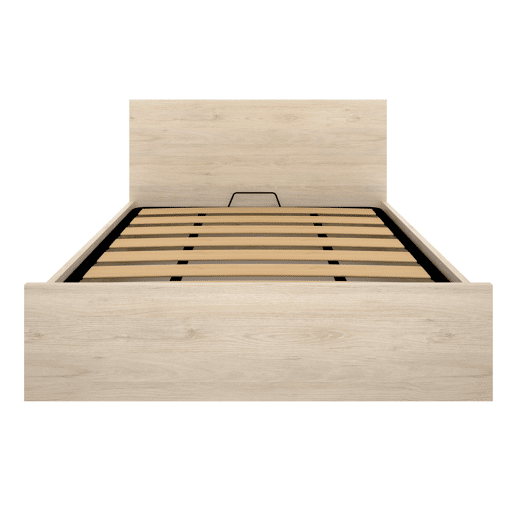 Cama de casal de tecido