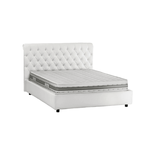 Cama de casal de tecido