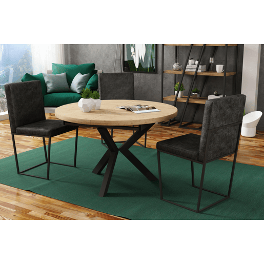 Mesa De Jantar AGNES DT100 100x138x76 Bege