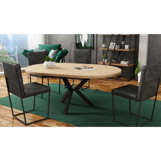 Mesa De Jantar AGNES DT100 100x138x76 Bege