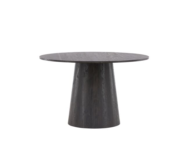 Mesa de comedor lanzo dt120 120x120x75 marrón