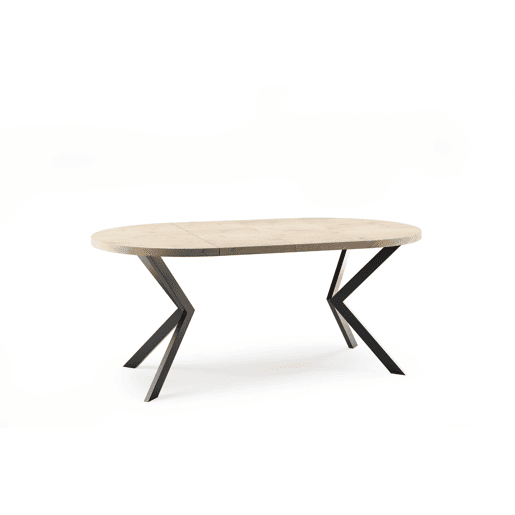 Mesa De Jantar EDDER DT90 90x166x76 Bege