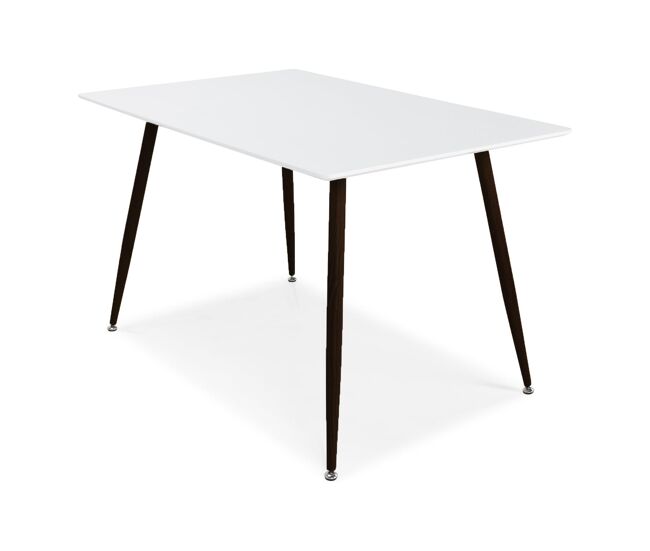 Mesa De Comedor POLAR DT80 80x120x75 Blanco