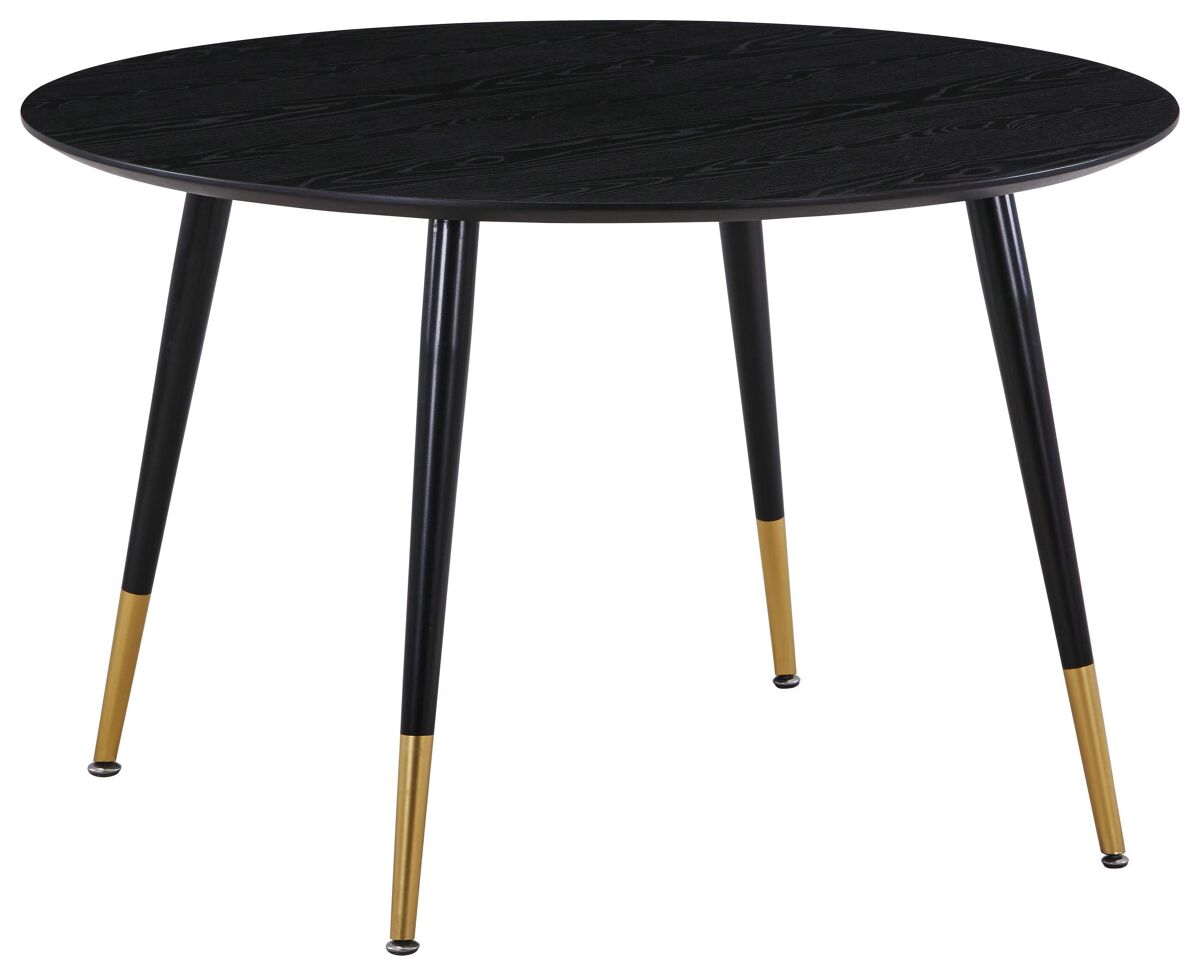 Mesa de comedor dipp dt115 115x115x75 negro