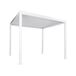 Beliani Pérgola de jardín FORNOLI 310x310 Beliani Pérgola de jardín FORNOLI 310x310 Blanco