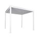 Beliani Pérgola de jardín FORNOLI 310x310 Beliani Pérgola de jardín FORNOLI 310x310 Blanco