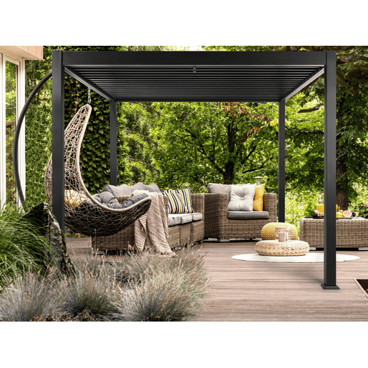 Beliani Pérgola de jardim FORNOLI