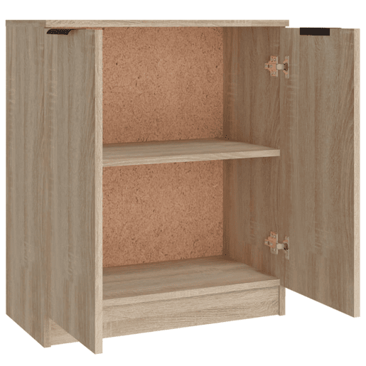 vidaXL Aparadores 3 pcs madeira processada cor carvalho sonoma vidaXL Aparadores 3 pcs madeira processada cor carvalho sonoma