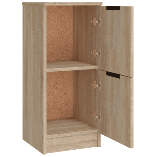 vidaXL Aparadores 3 pcs madeira processada cor carvalho sonoma vidaXL Aparadores 3 pcs madeira processada cor carvalho sonoma