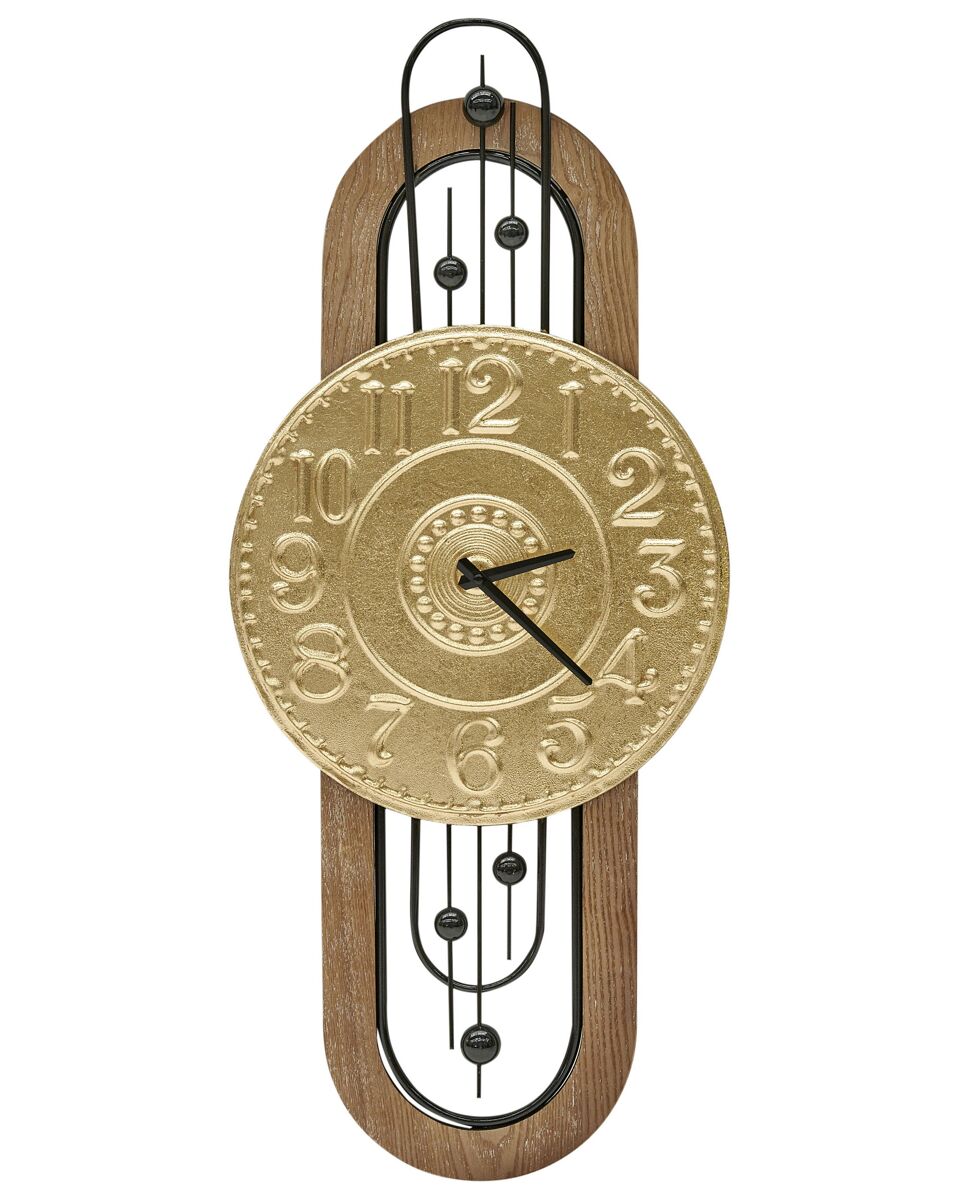 Beliani Reloj de pared NOBELIUM
