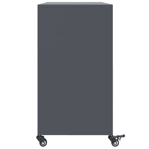 vidaXL Aparador 100,5x39x72 cm aço antracite vidaXL Aparador 100,5x39x72 cm aço antracite