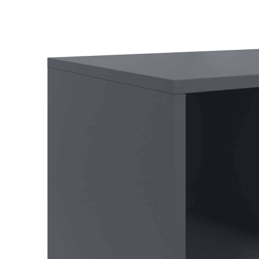 vidaXL Aparador 100,5x39x72 cm aço antracite vidaXL Aparador 100,5x39x72 cm aço antracite