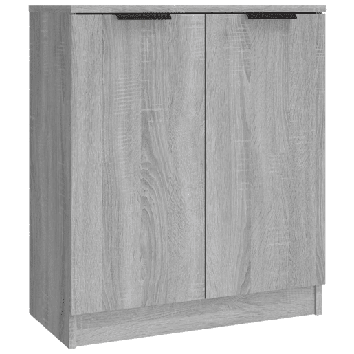 vidaXL Aparadores 3 pcs madeira processada cinzento sonoma