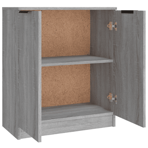 vidaXL Aparadores 3 pcs madeira processada cinzento sonoma