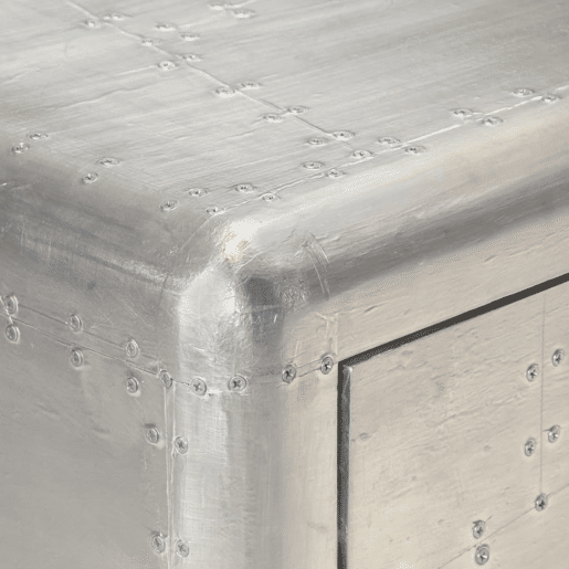 vidaXL Aparador estilo aviador 110x35x75 cm metal vidaXL Aparador estilo aviador 110x35x75 cm metal