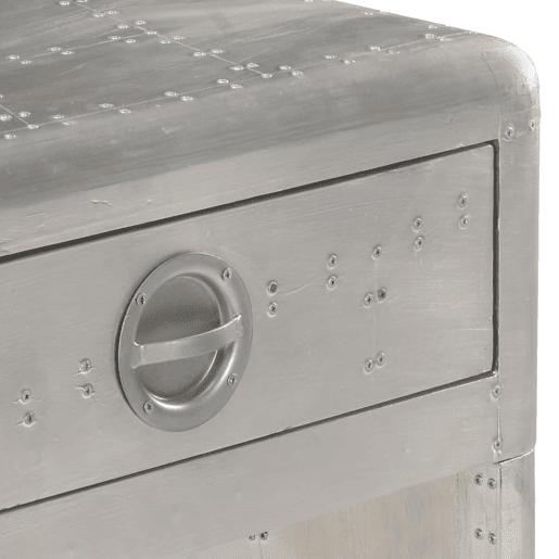 vidaXL Aparador estilo aviador 110x35x75 cm metal vidaXL Aparador estilo aviador 110x35x75 cm metal