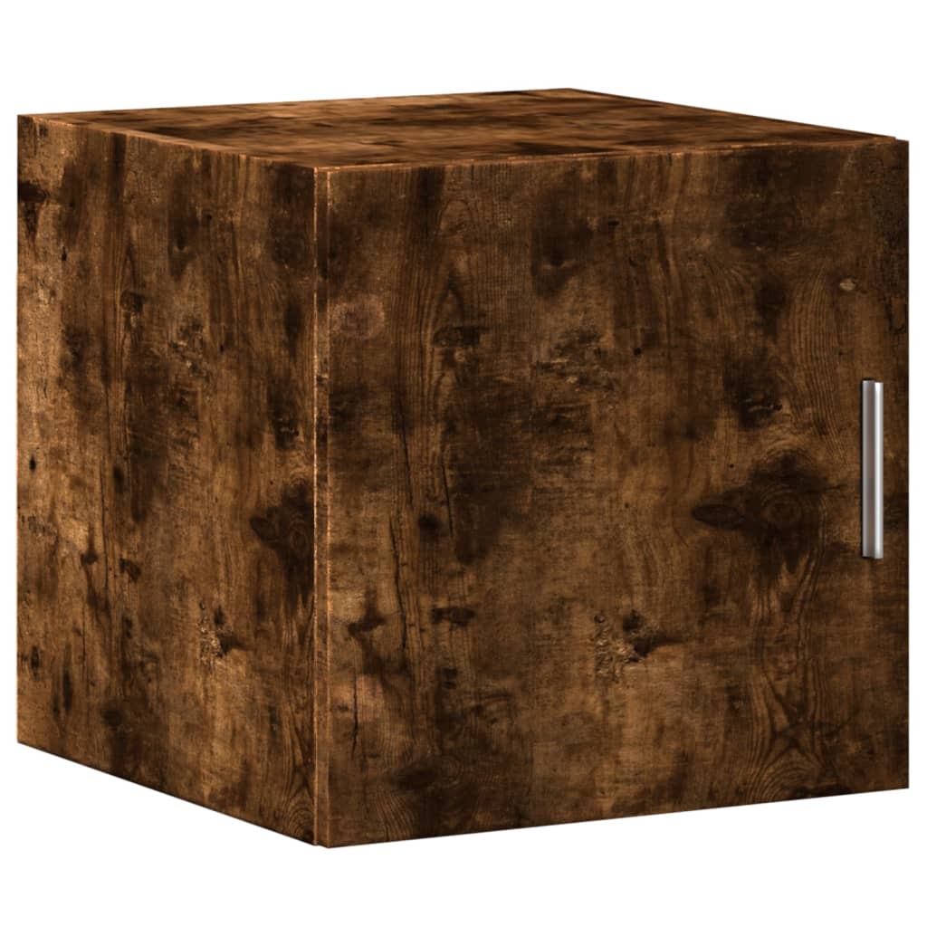 Vidaxl armario de pared madera ingeniería roble ahumado 40x42,5x40 cm