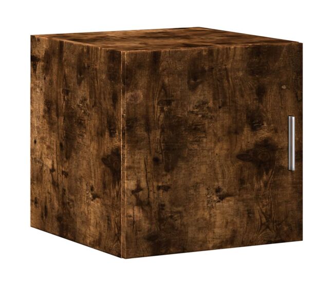 Vidaxl armario de pared madera ingeniería roble ahumado 40x42,5x40 cm