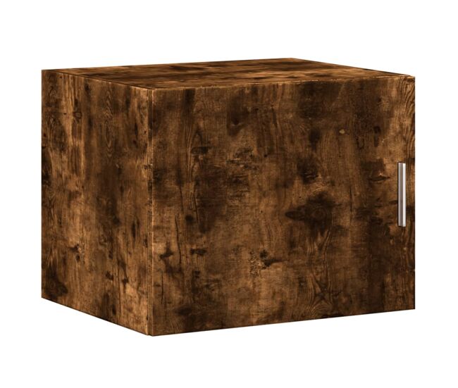 Vidaxl armario de pared madera ingeniería roble ahumado 50x42,5x40 cm