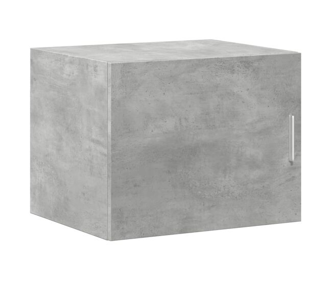 Vidaxl armario de pared madera ingeniería gris hormigón 50x42,5x40 cm