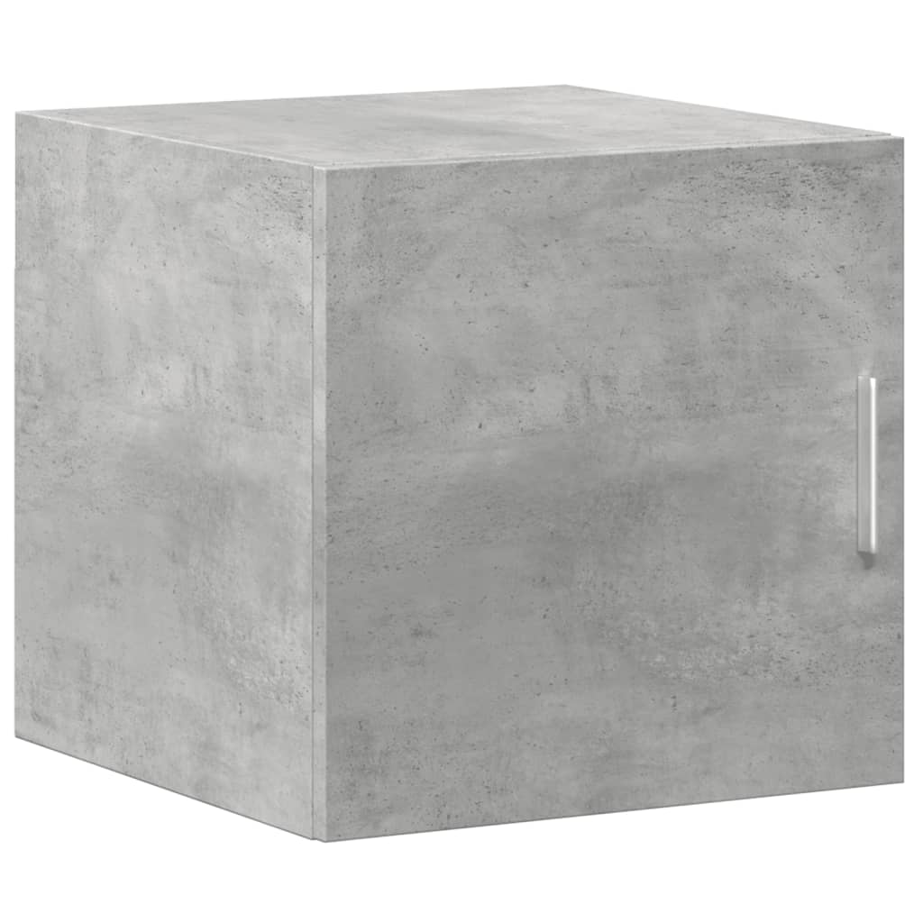 Vidaxl armario de pared madera ingeniería gris hormigón 40x42,5x40 cm