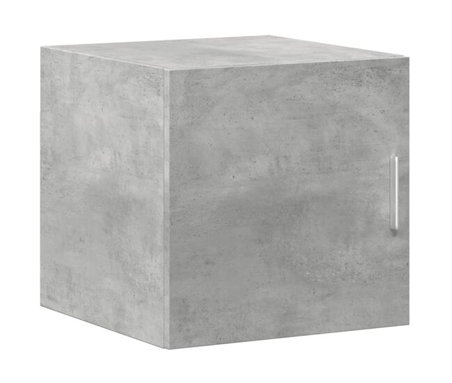 Vidaxl armario de pared madera ingeniería gris hormigón 40x42,5x40 cm