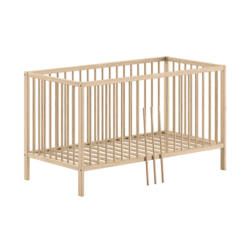 Cama extraível Vipack Meryl Wood 70x140 com estrado de ripas