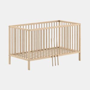 Cama extraível Vipack Meryl Wood 70x140 com estrado de ripas