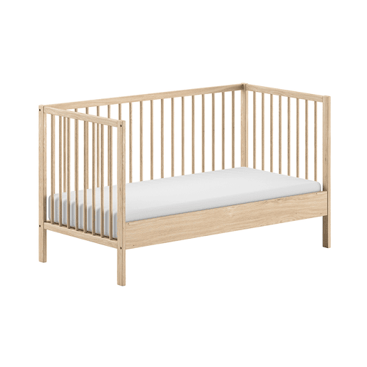 Cama extraível Vipack Meryl Wood 70x140 com estrado de ripas