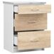 Armario de cocina LIMA con encimera 60 Armario de cocina LIMA con encimera 60 Blanco/ Madera