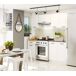 Armario de Cocina Independiente OLIWIA AKORD con 2 estantes 50 Armario de Cocina Independiente OLIWIA AKORD con 2 estantes 50 Blanco