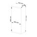 Armario colgante W40 40 Armario colgante W40 40 Blanco/ Madera