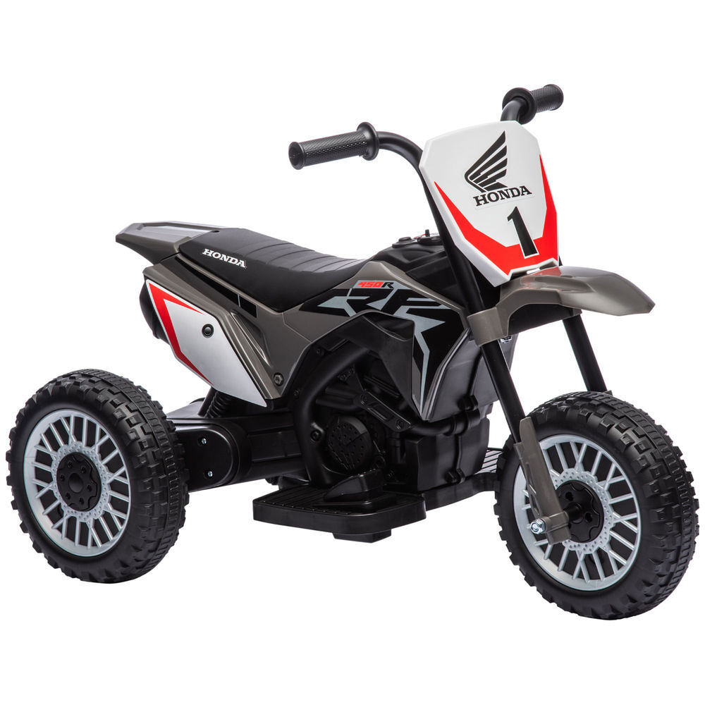 Moto Eléctrica Infantil PP, Metal HOMCOM