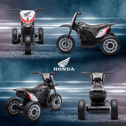 HOMCOM Mota Elétrica com Licença Honda CRF450RL para Crianças acima de 18 Meses Mota de Bateria 6V com Velocidade 3kmh Buzina e Som de Arranque Carga Máxima 25 kg 71x40,5x43,5 cm Cinza HOMCOM Mota Elétrica com Licença Honda CRF450RL para Crianças acima de 18 Meses Mota de Bateria 6V com Velocidade 3kmh Buzina e Som de Arranque Carga Máxima 25 kg 71x40,5x43,5 cm Cinza