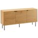 Aparador de madera de 3 puertas Aparador de madera de 3 puertas Natural