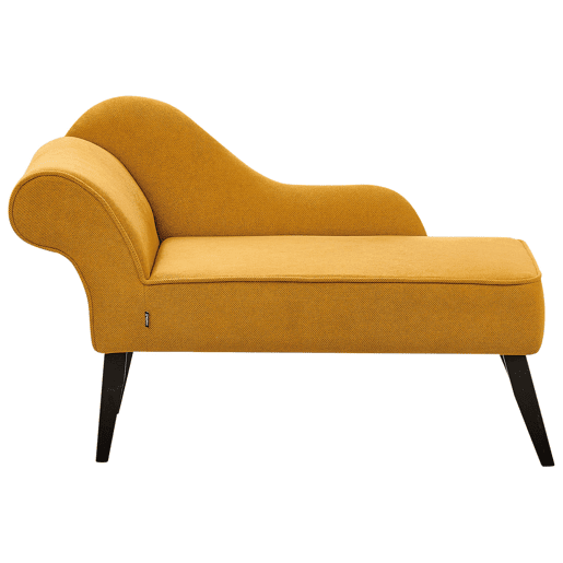 Beliani Chaise longue à esquerda Poliéster BIARRITZ