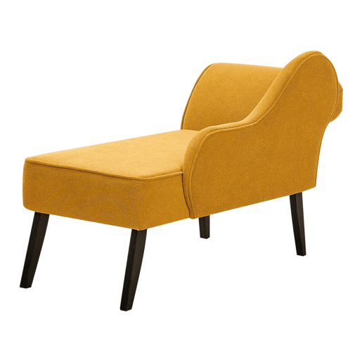 Beliani Chaise longue à esquerda Poliéster BIARRITZ