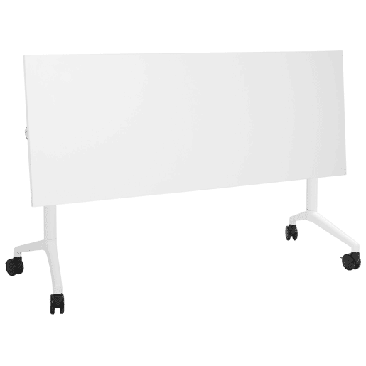 Secretária dobrável CAVI Branco 160 cm 60 cm com rodas