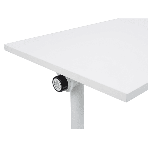 Secretária dobrável CAVI Branco 160 cm 60 cm com rodas