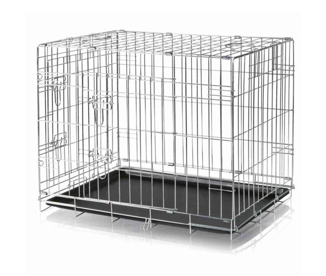 Trixie perrera para casa galvanizado 109x79x71 cm