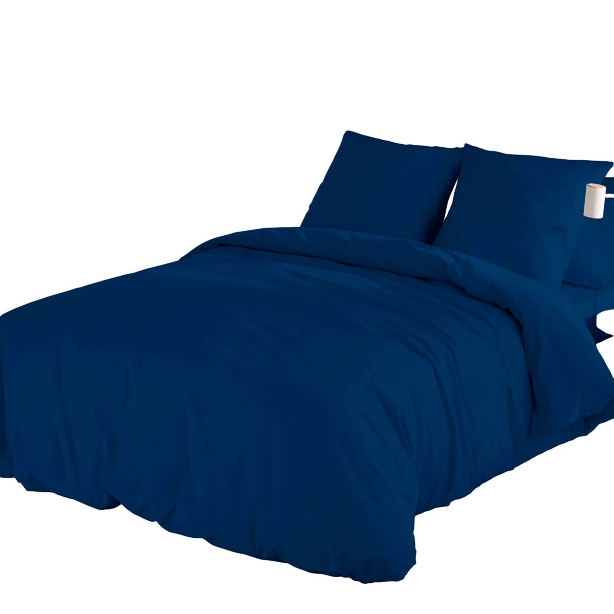 ICEHOME - Funda Nórdica Lisa 2/3 Piezas - Microfibra Poliéster