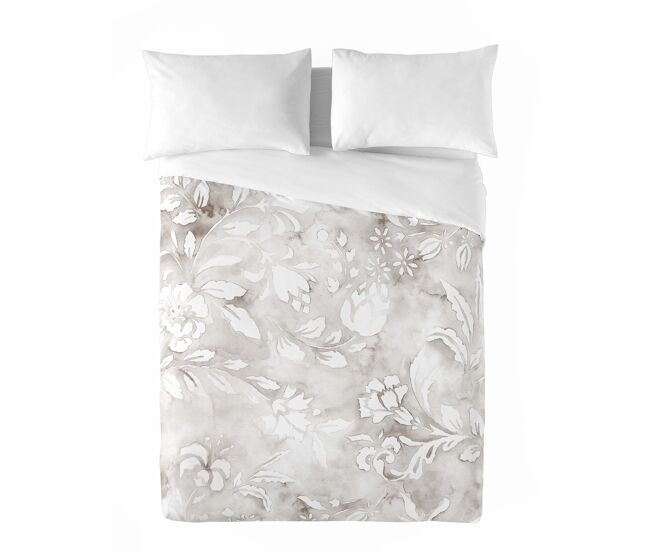 Sandal - funda nórdica estampada cama 135 - algodón extrasuave - incluye 1 funda de almohada - brisel único