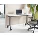 Beliani Escritorio plegable CAVI 120x60 Beliani Escritorio plegable CAVI 120x60 Blanco