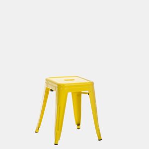 Taburete Armin Metal Amarillo 40X40X46 cm