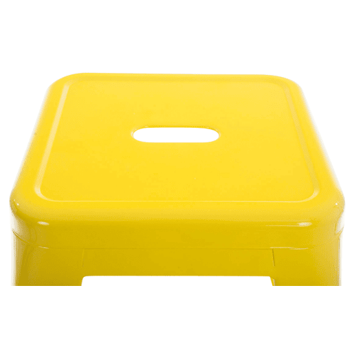 Taburete Armin Metal Amarillo 40X40X46 cm Taburete Armin Metal Amarillo 40X40X46 cm